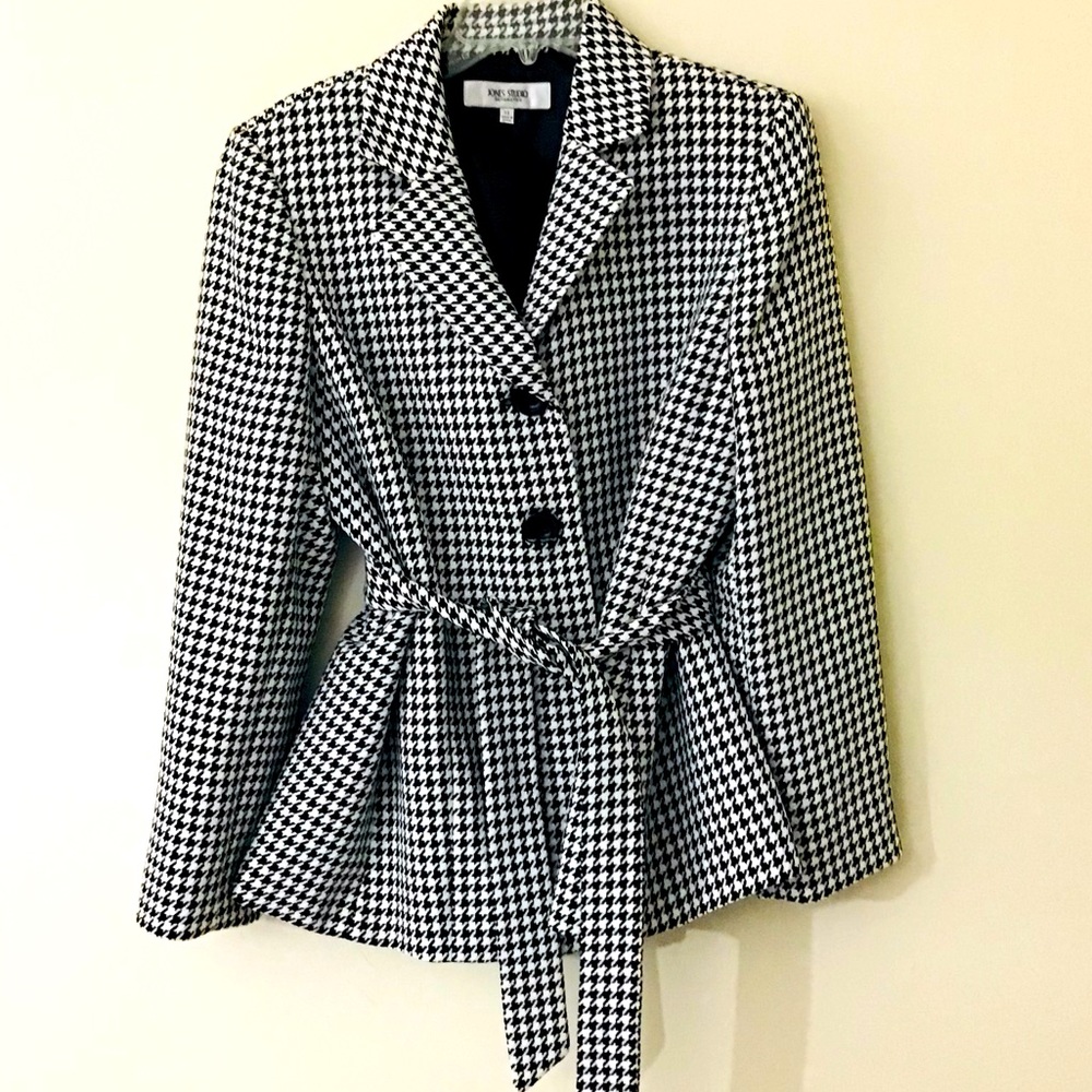 Jones Separates Houndstooth Jacket Blazer - image 1